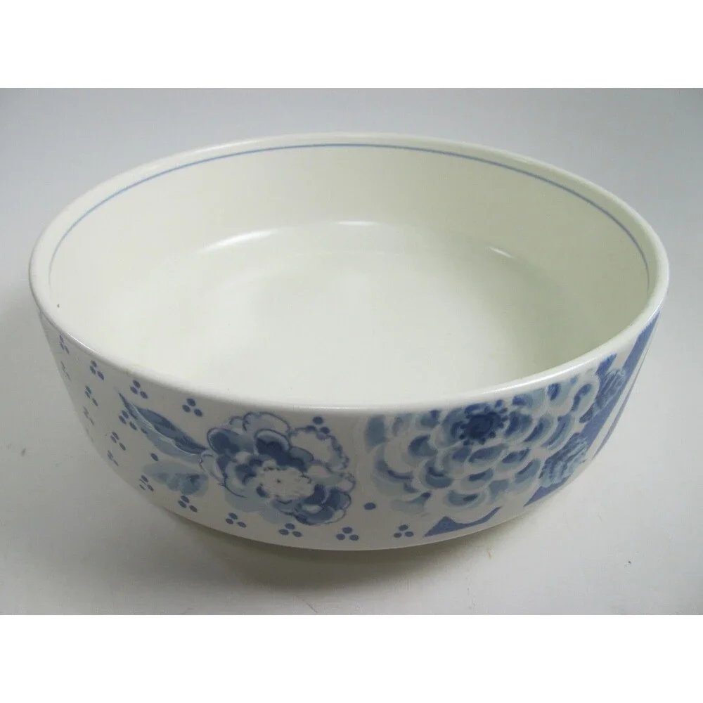 Mikasa Intaglio Blue Sonata Round Serving Vegetable Bowl 8
